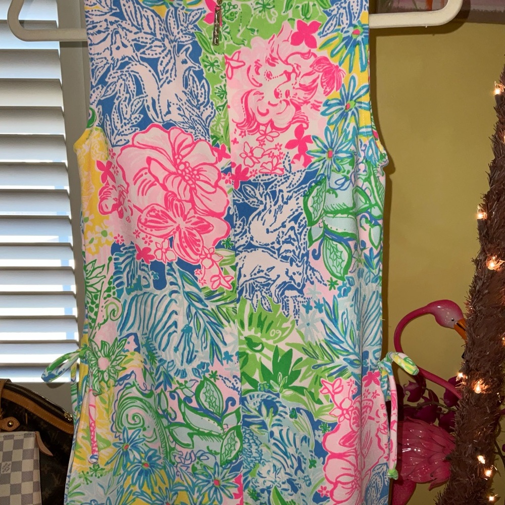 Lilly Pulitzer NEW W/TAGS Donna Top Multi Cheek to Cheek - Picture 16 of 16